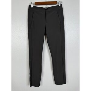 Athleta‎ Stellar Trouser Womens 4 Tapered Ankle Zip Cargo Pants Stretch